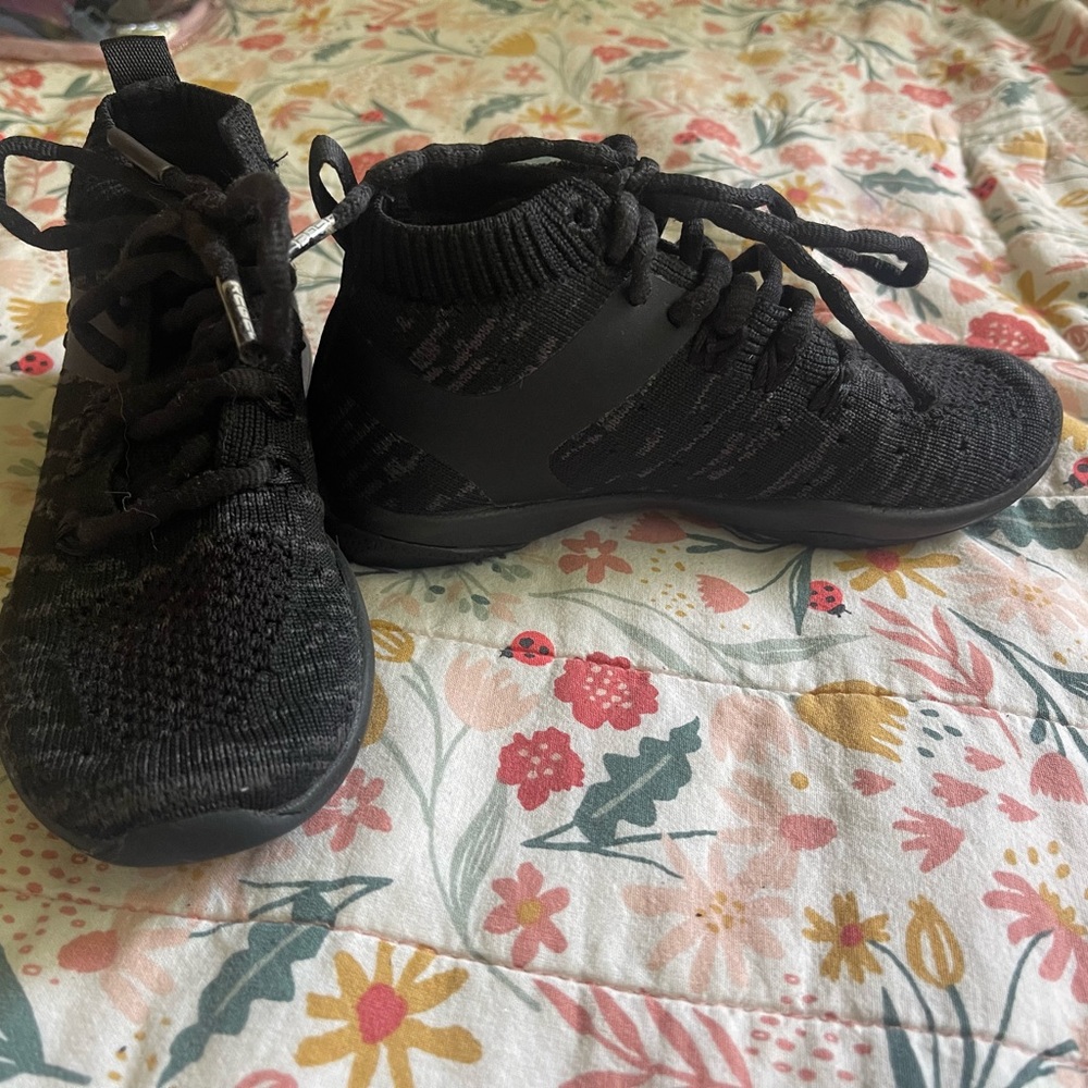 Rebel black high top girls shoes size 11